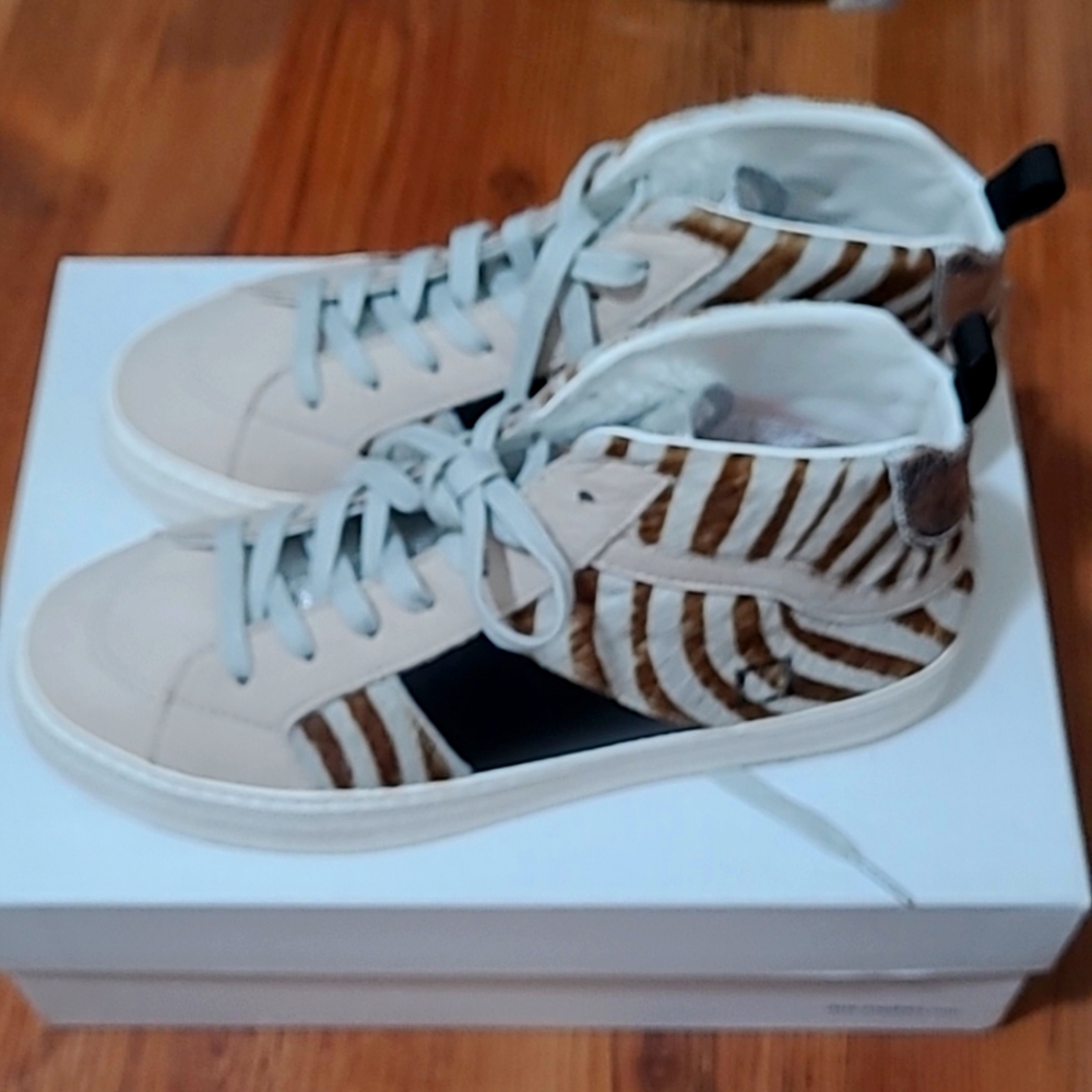 DATE Hawk Animalier Zebra size 39